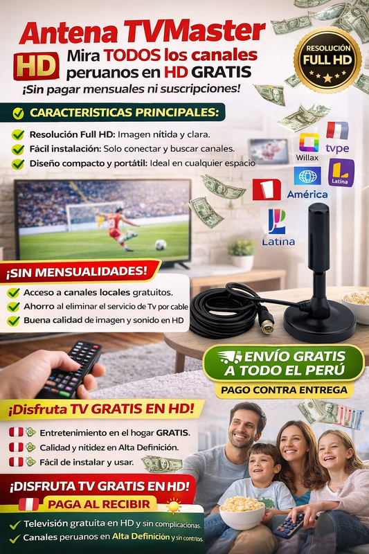 Antena TV Full HD